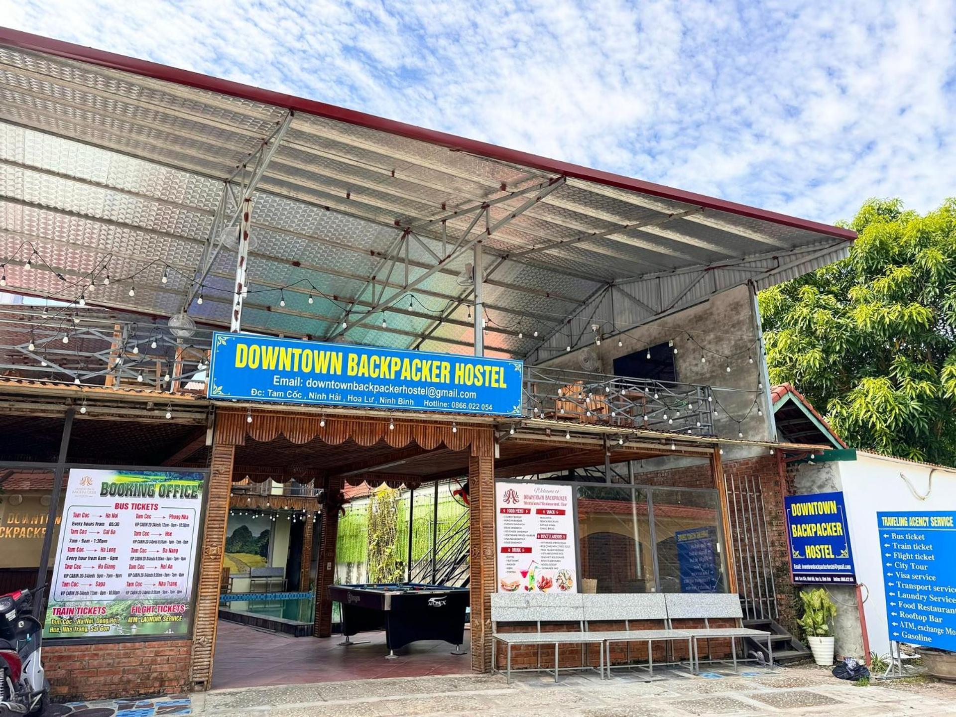 Downtown Backpacker Hostel นิญบิ่ญ ภายนอก รูปภาพ